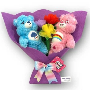 New Care Bears Plush Bouquet Valentine's Day Easter Gift Idea Stuffed Animals - Picture 1 of 7
