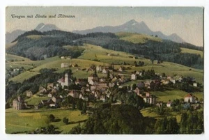 Rogen Switzerland Suiza con Santis und Altmann Vintage Postcard 100212 OS - Imagen 1 de 2