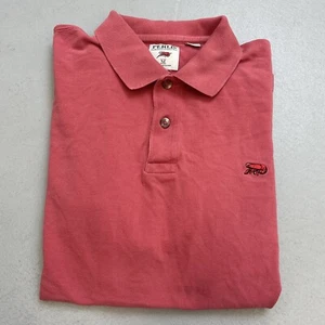 Perlis Golf Shirt Mens Medium Polo Crawfish Embroidered Performance Athletic - Picture 1 of 5