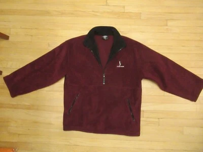 Chaqueta Pullover Charles River Apparel Para Hombre XL Polar Pesado Vino-Antártida Nueva Sin Etiquetas Foto 1 de 4