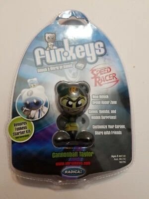 U.B. Funkeys Cannonball Taylor Speed Racer Gray/Green New In Package - Image 1 of 2