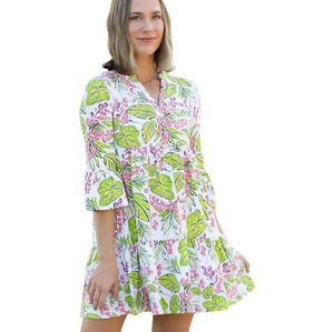 Laguna Vine Time, Nylon/Spandex Women's Everyday Summer Dress, XX-Large - Picture 1 of 2