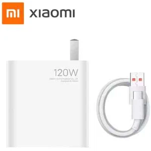 Xiaomi-MI 120W Ladegerät + EU Adapter + 6A Ladekabel/Xiaomi Ladegerät Original - Bild 1 von 3