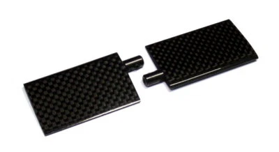 R/C Hobby Carbon Fiber 50mm RC Model Helicopter Stabilizer (1pair) BB700 - Image 1 of 2