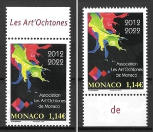 Monaco Mi.Nr. 3568** (2022) postfrisch/Künstlervereinigung „Les ART'Ochtones“ - Bild 1 von 3