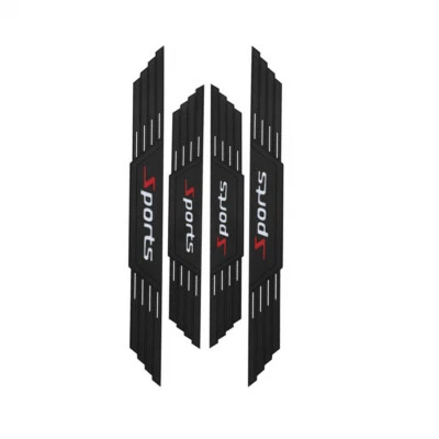 Car Door Scuff Sill Cover Front Rear Panel Step Protector Sport Style Waterproof - Image 1 of 4