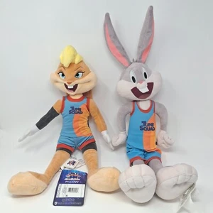 Space Jam Lot New Legacy Plush Lola Bugs Bunny 20" In Uniforms Tune Squad - New - Picture 1 of 18