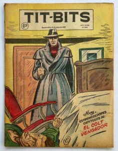 TIT BITS  N° 2494 COLT VENGADOR THE PHANTOM ARGENTINA LAINEZ  1957 - Picture 1 of 4