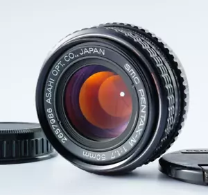 EX SMC PENTAX M 50mm F/1.7 MF Standard Lens From JAPAN - Picture 1 of 16