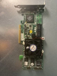 Areca ARC-1220 4 Port PCI-Express x8 RAID Controller Card SATA II (3.0Gb/s) v1.2 - Picture 1 of 3