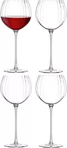LSA International Aurelia Balloon Glass, 570ml, Clear Optic, Set of 4 - Picture 1 of 1