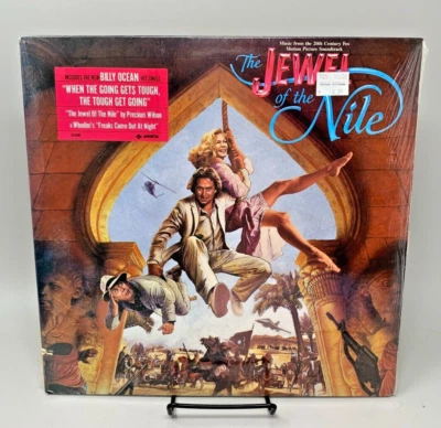 The Jewel of the Nile Motion Picture Soundtrack Vinyl LP Jive JL9-8406 - Image 1 of 4