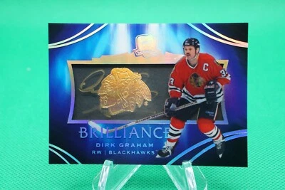 2020-21 UD The Cup Brilliance #B-DG Dirk Graham Auto Chicago Blackhawks R6220J - Image 1 of 2
