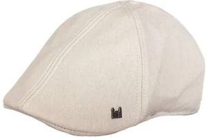 Headchange Econo Cotton 6 Panel Ivy Cap Duck Bill Scally Newsboy Driver Hat - Picture 1 of 4