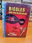 CAPTAIN W. E. JOHNS Biggles and the Black Mask - 1st ed 1964 in d/j