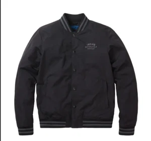 Indian Motorcycle Men's Casual Bomber Jacket Black Item 2862740 - Picture 1 of 6