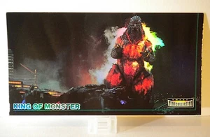 AMADA 1996 GODZILLA REY DEL MONSTRUO ANCHO COL TR CRD 12 Burning Godzilla 1995 - Imagen 1 de 2