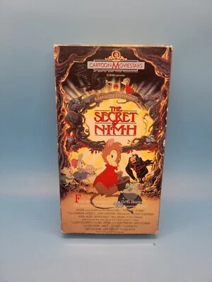 The Secret Of Nimh VHS Video 1982 Movie Animated Cartoon MGM UA - Image 1 of 3