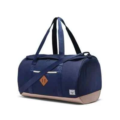 Herschel 40L Heritage Duffle Bag w/ Adjustable Strap in Peacoat/Light Taupe - image 1 of 4