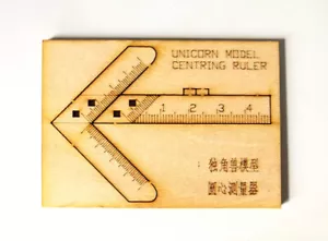 Regla de centrado de calibre central localizador central Modelos de madera y herramientas para trabajar la madera - Imagen 1 de 7