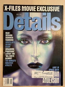 Details Magazine June 1998 X Files Smashing Pumpkins Godzilla Ronaldo - Picture 1 of 2