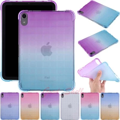For iPad 9th 8th 7th 6th 5th Gen/Mini/Air/Pro Shockproof TPU Silicone Case Cover - Image 1 of 4