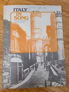 Italien im Lied Marcel Frank Klavier Gesang Notenbuch - Bild 1 von 5