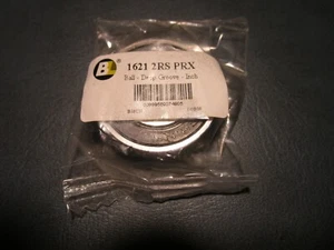 (2) 1621 ZZ 0.5000" Bore x 1-3/8" OD x 7/16" W Radial Ball Bearing - Picture 1 of 2
