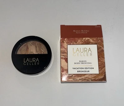*FREE SHIPPING* Laura Geller ROMAN HOLIDAY Baked Body Frosting Sunkissed Color - Image 1 of 4