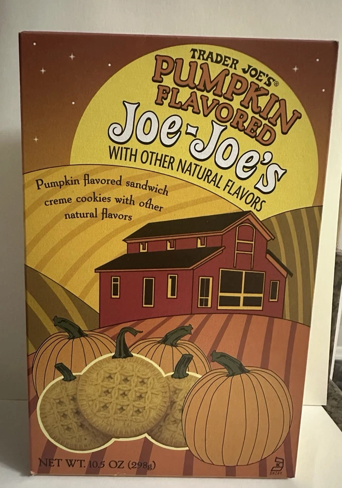Trader Joe’s Pumpkin Flavored Joe-Joe’s Limited Edition 10.5oz (Single Box) - Image 1 of 2