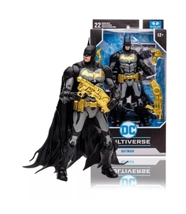 Mcfarlane DC Multiverse Batman Prestige Suit Arkham Knight Gold Suit 7" Figure - Picture 1 of 1