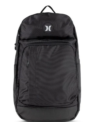 Mochila Hurley Rider negra correas ajustables duraderas  Foto 1 de 4