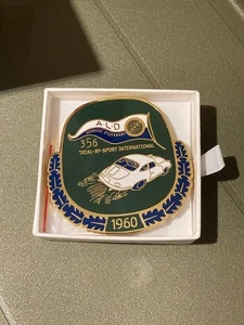 Aime Leon Dore Porsche 356 Grill Badge Limited Edition Metal Emblem Accessory - Picture 1 of 6