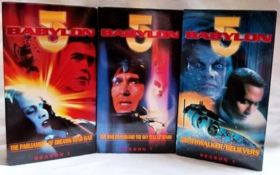 BABYLON 5 SEASON 1: MIND PROBERS VHS 3-TAPE BOX SET V 1.4-1.6 SCIENCE FICTION TV - Image 1 of 4
