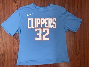 Nike Tshirt Los Angeles Clippers Jersey Shirt Light Blue Blake Griffin Women - Picture 1 of 5