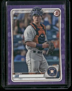 Bowman Draft 2020 #BD-3 Korey Lee púrpura #/250 - Imagen 1 de 2