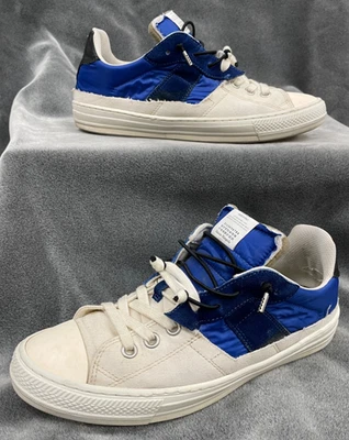 Zapatillas bajas Maison Margiela Evolution blancas azules talla 42 EE. UU. 9 Foto 1 de 4