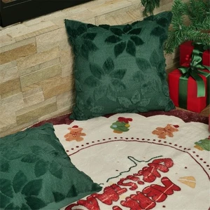 Polyester Holiday Pillow Cover Christmas Decoration Soft Cushion Protectors - Picture 1 of 17