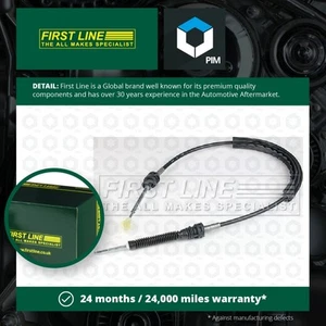 Gear Change Cable fits SEAT LEON 1P1 1.4 07 to 12 CAXC Firstline 1Q0711265B New - Picture 1 of 2