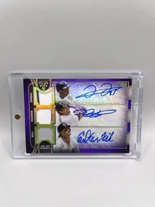 Carlton Fisk Frank Thomas Paul Konerko 2024 Triple Threads Jersey Auto #/27 - Picture 1 of 2