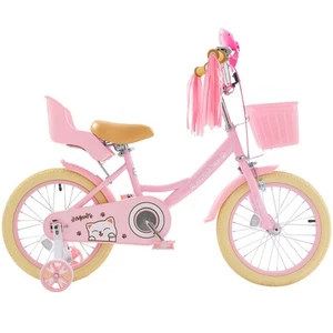 Kids Bike 16 Inches Princess Style Children Bicycle for Girls Aged 4-8 - Picture 1 of 12