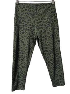 X By Gottex Womens Capri Leggings Size M Leopard Print - Picture 1 of 6