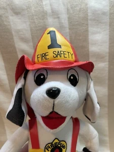 Firepup plush toy Fire Safety Peek-a-boo Toys VTG Firefighter Kids Rare - Picture 1 of 4