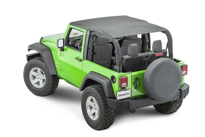 Top bimini de vinilo MasterTop ShadeMaker Plus para Jeep Wrangler JK 2007-2008 2 puertas Foto 1 de 3