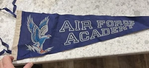 AIR FORCE ACADEMY FOOTBALL VINTAGE MINI FELT PENNANT Approx. 5" X 12" RARE - Picture 1 of 6