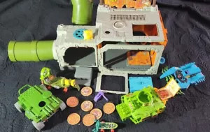 1989 Teenage Mutant Ninja Turtles SEWER LAIR Spielset/Fahrzeuge TMNT 95% komplett - Bild 1 von 24