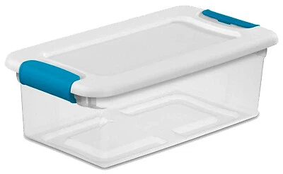 Latching Storage Box, 6-Qt. - Pack of 12 - Image 1 of 1