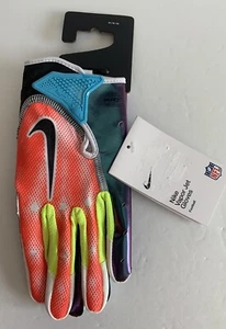 Nike Vapor Jet 7.0 Men N1007115-908 Multi-Color Receiver Football Gloves Size M - Picture 1 of 9