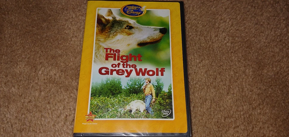 Disney's Flight of The Grey Wolf RARE Family DVD Barbara Hale 1976