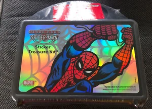 2001 Ultimate Spider-Man Sticker Treasure Kit by Sandy Lion SEALED - Bild 1 von 2